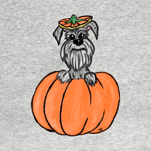 Schnauzer in a Pumpkin by BlueTiger